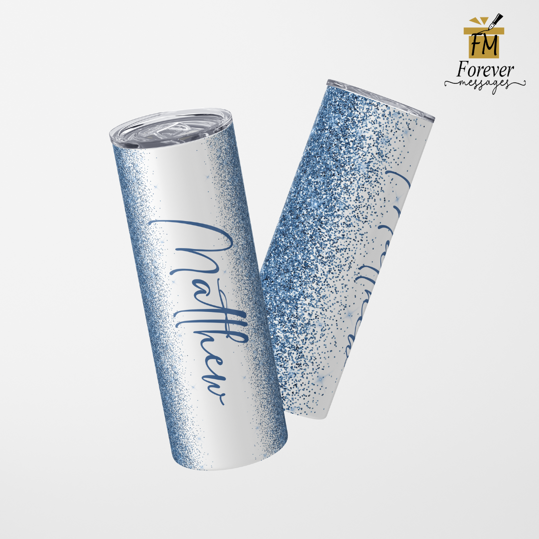 Glitter Tumbler With Name