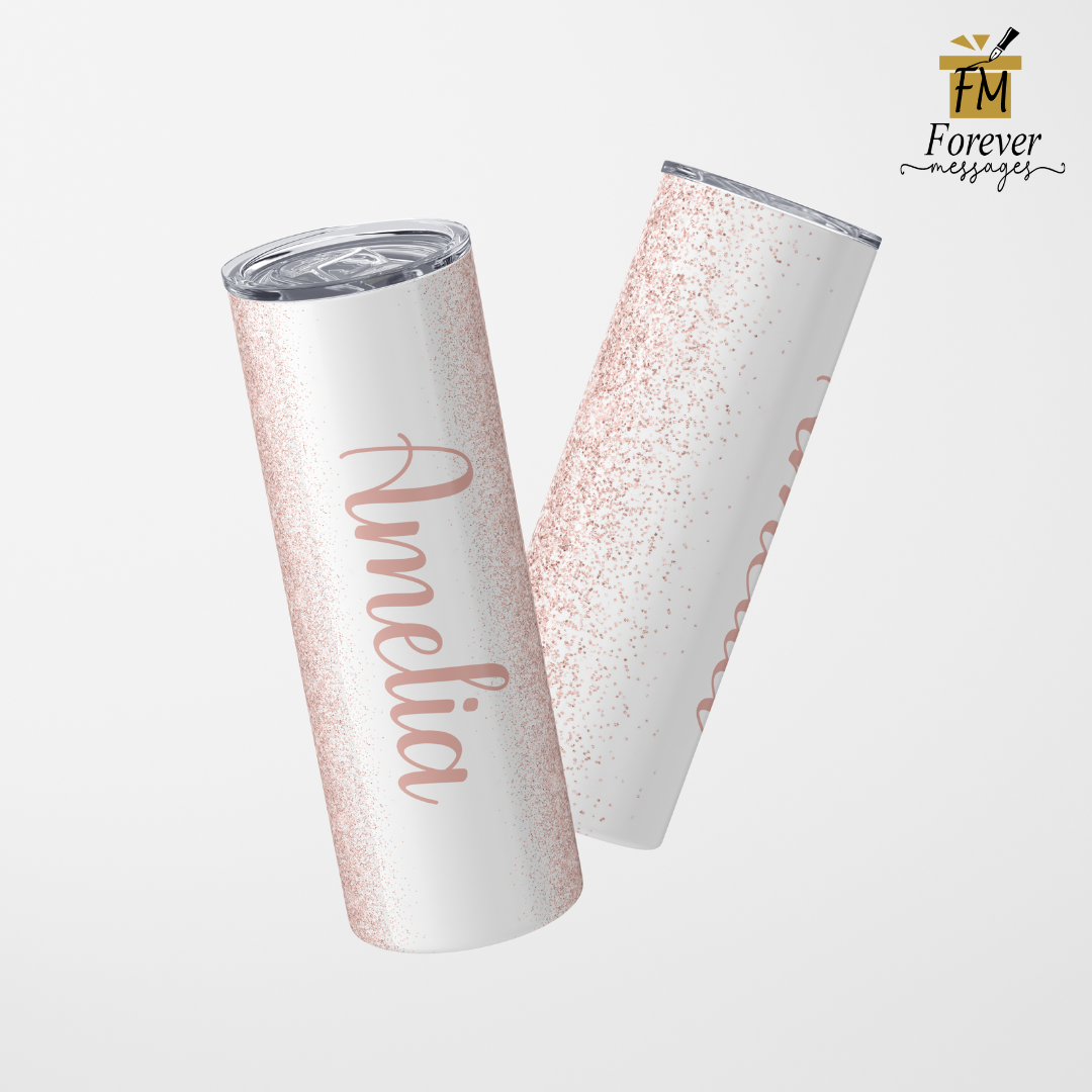 Glitter Tumbler With Name