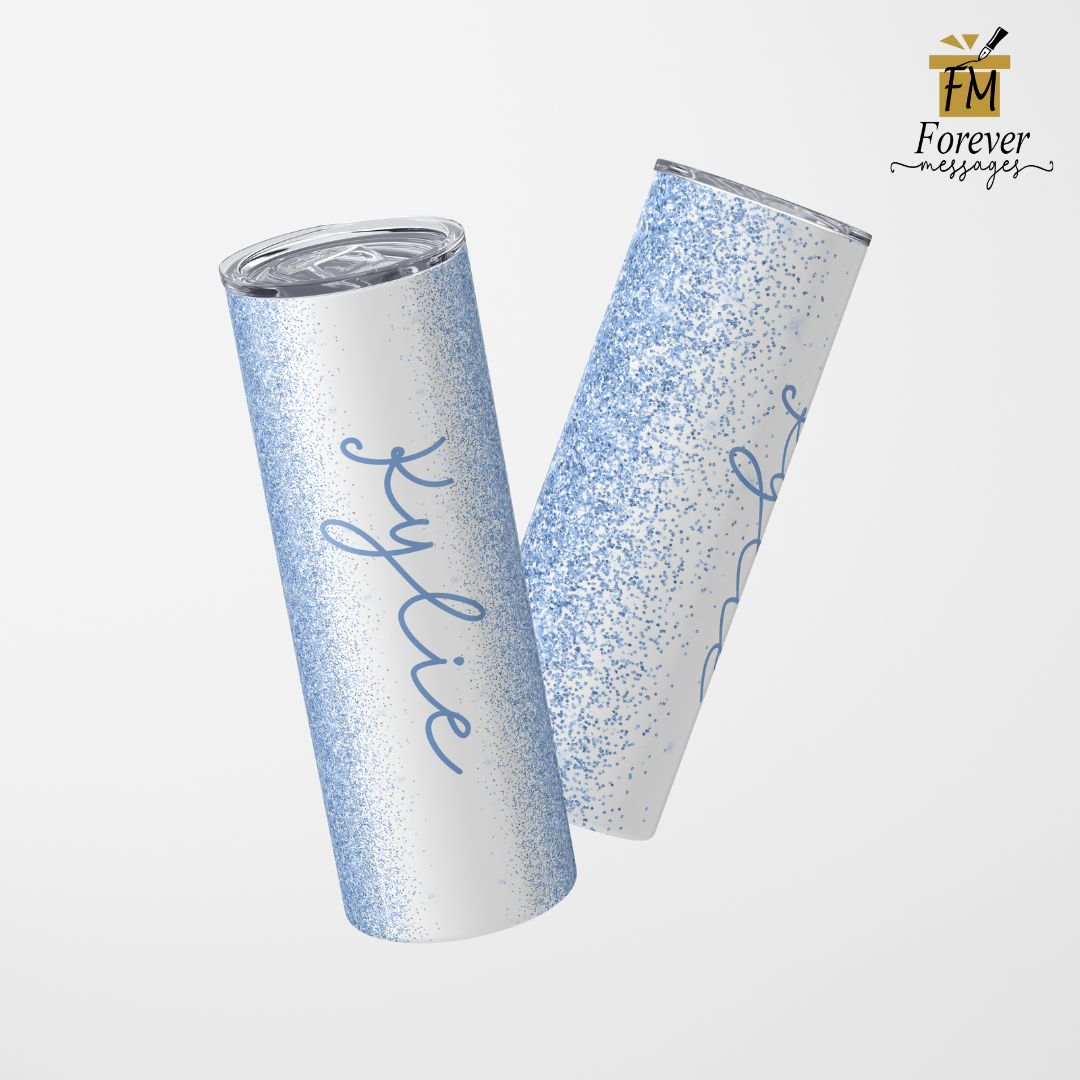 Glitter Tumbler With Name
