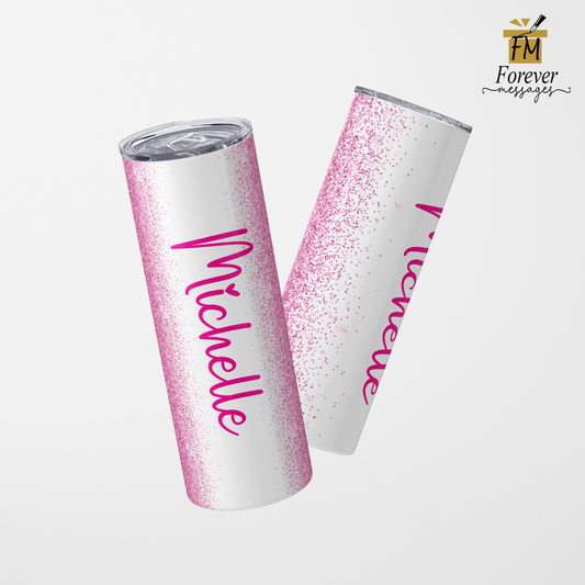 Glitter Tumbler With Name